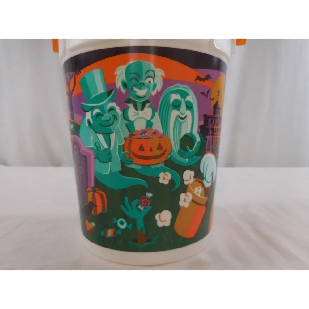 Disney Parks Popcorn Bucket Souvenir Oogie Boogie Halloween Mickey